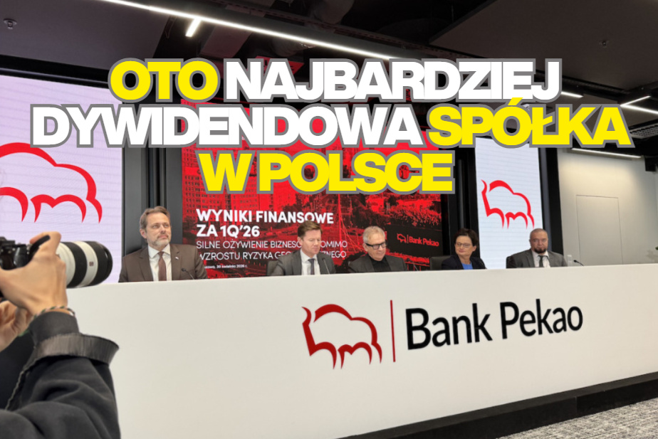 To najbardziej dywidendowa spółka na warszawskiej giełdzie. I barometr gospodarki. Stopa dywidendy trzeci rok z rzędu zbliży się do 10%