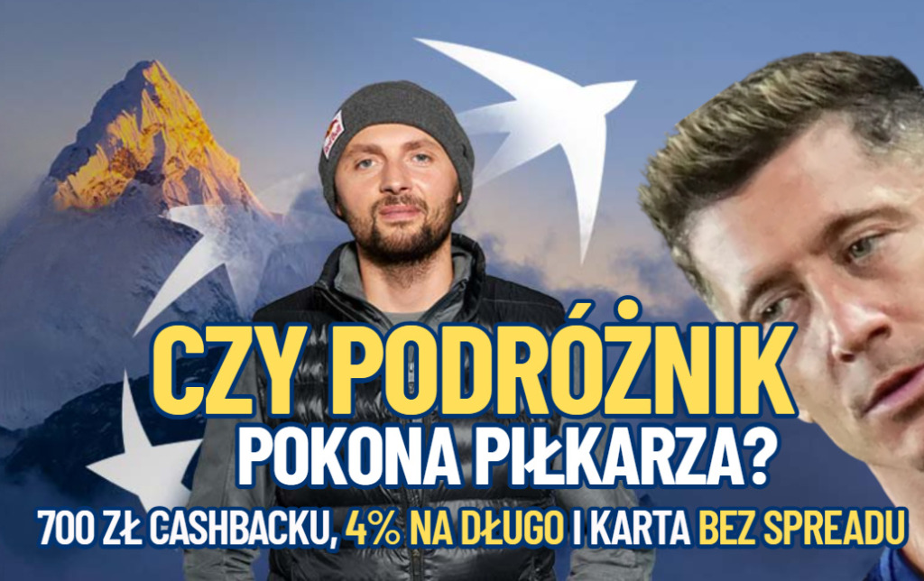podróżnik pokona piłkarza