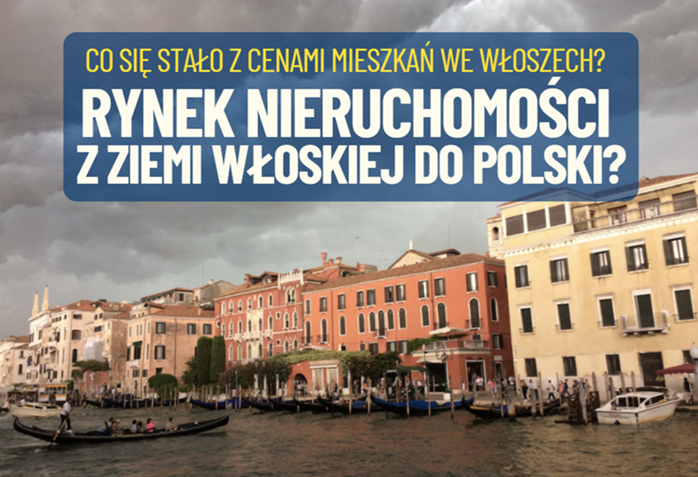 Polska wchodzi w kryzys demograficzny, Włochy już w nim są, więc… warto im się przyjrzeć. Które mieszkania straciły tam wartość, a które nie?