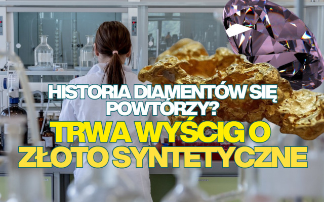 Trwa wyścig o złoto syntetyczne. Czy czeka nas powtórka wydarzeń, które zniszczyły sens inwestowania w diamenty? Marathon Fusion przekonuje, że tak