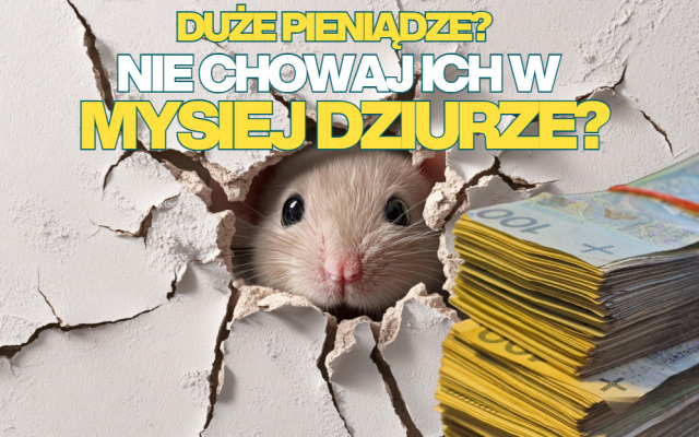 Duże oszczędności? Nie warto chować ich w mysiej dziurze, bo idzie inflacja. Jak nimi zarządzać, żeby zmienność nie bolała?