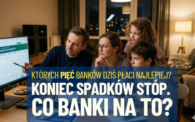 Koniec obniżek stóp procentowych. Co banki na to? Czy już podwyższają procenty? Nowy ranking lokat bankowych na czerwiec 2026 r.!
