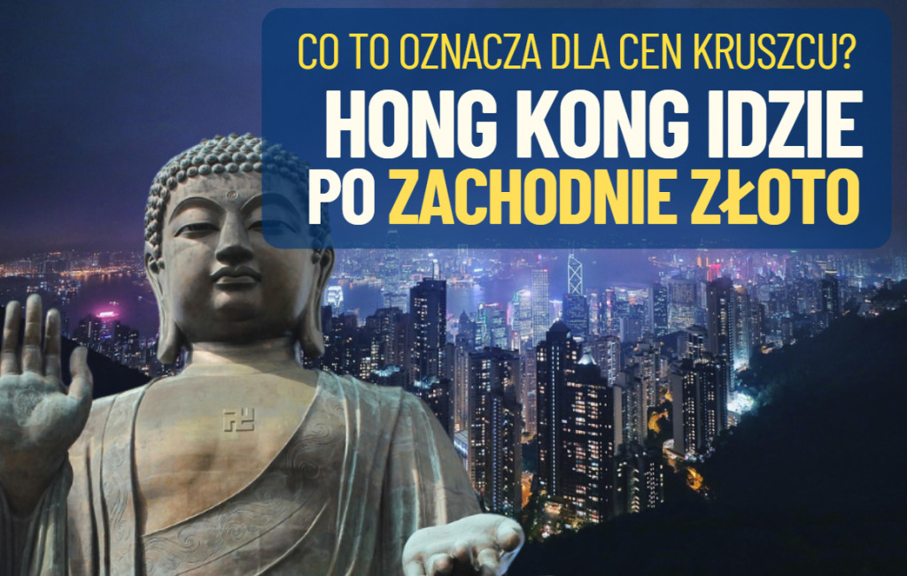 Chiński „złoty” zamach. Hongkong idzie na wojnę z zachodnimi giełdami. Co to może oznaczać dla cen złota? [KOMENTARZ GOLDSAVER]