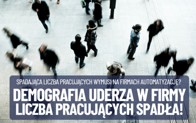 Gospodarka rośnie, rąk do pracy ubywa. Pracuje mniej niż 15 milionów osób. Czy rozpaczliwie zaczynamy potrzebować więcej technologii?