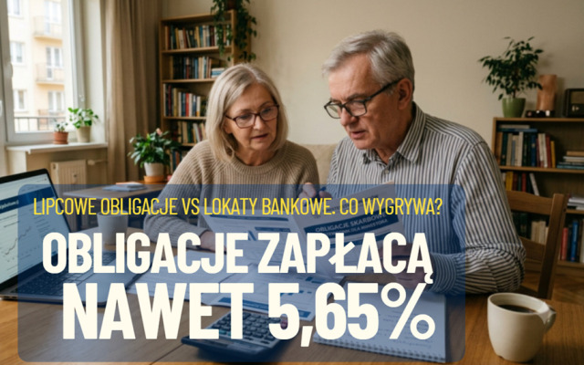 Obligacje skarbowe: lipiec przyniesie Ministerstwu Finansów kilka miliardów złotych z naszych kieszeni. Obligacje zapłacą nawet 5,65% w skali roku