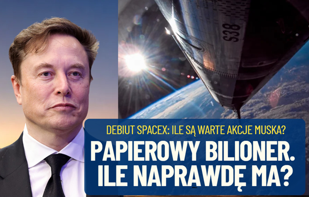 Papierowy bilioner. Giełda kosmicznie wyceniła Elona Muska. Ale w jakiej części majątek Elona Muska jest „prawdziwy”, a w jakiej jest… marzeniem?