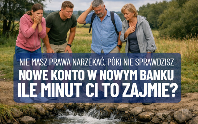 Zupełnie nowy rachunek z kartą w nowym banku: ile minut zajmie ci jego otwarcie? Sprawdziłem. Nie masz prawa narzekać na swój bank