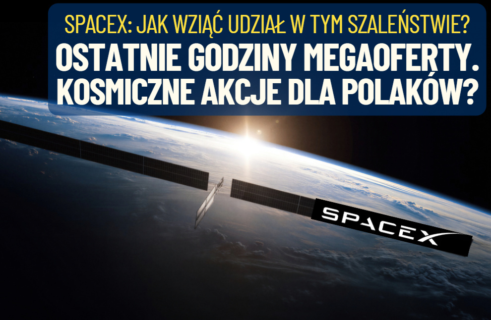 sprzedaż akcji spacex