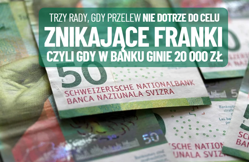 Franki wyszły z Revoluta, ale nie dotarły do Alior Banku. Walka o „zgubione” niemal 20 000 zł. I trzy ważne wnioski dla Was