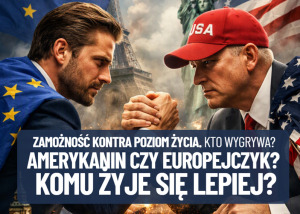 amerykanin kontra europejczyk kto jest bogatszy