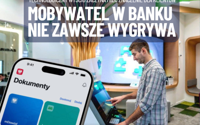Klientka może stracić dostęp do pieniędzy, bo nie ma plastikowego dowodu osobistego. Ten w mObywatelu nie wystarczy. „To legalne?”