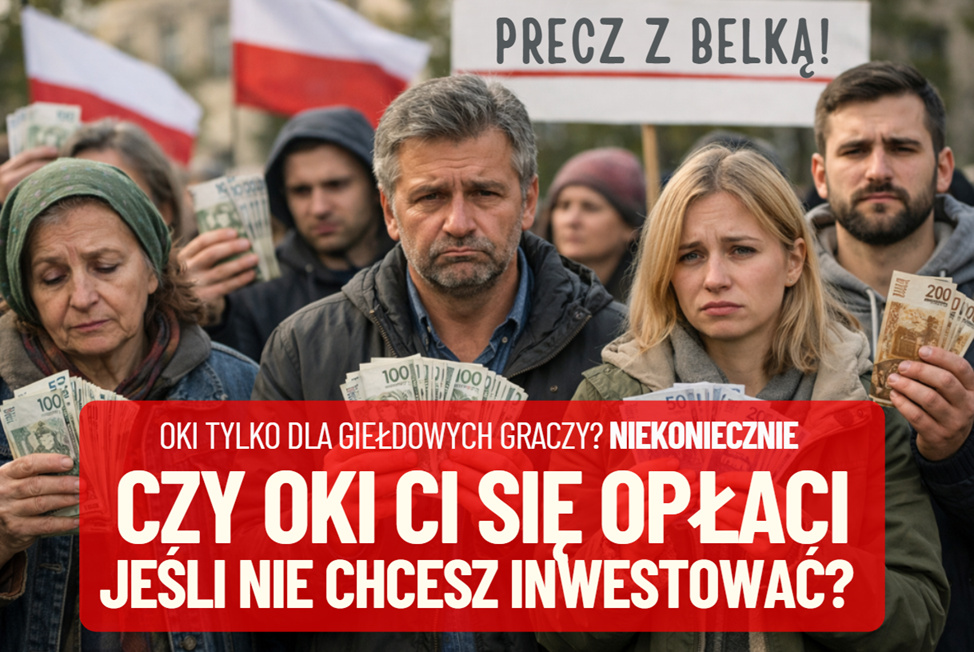 Konto OKI opłaci się tylko giełdowym grubym rybom? Nieprawda. Liczę, ile mogą zyskać ci, którzy chcą lokować bezpiecznie
