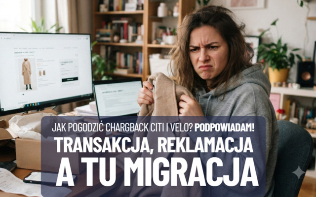 Pechowe zakupy w internecie, gdy trwa wielka bankowa migracja. Historia reklamacji, która zaczęła się w Citi, a skończyła w Velo. Z kilkoma morałami