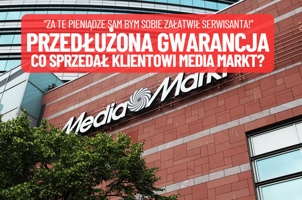 przedłużona gwarancja media markt
