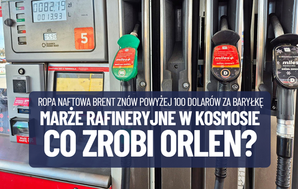 Cena ropy naftowej znów przekroczyła 100 dolarów za baryłkę. A powrót do programu CPN nie ma sensu. Teraz wszystko zależy od… Orlenu