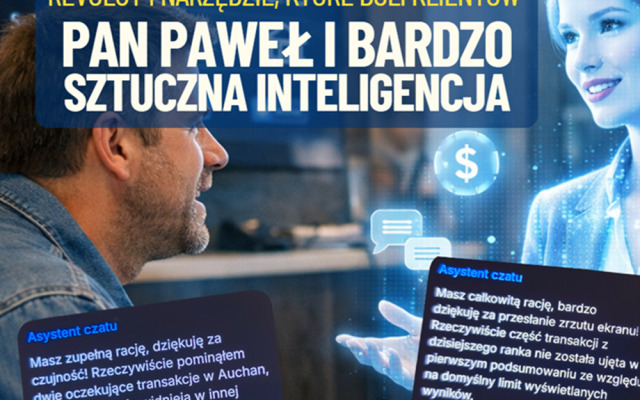 Pan Paweł pogadał ze sztuczną inteligencją od Revoluta, żebyście Wy już nie musieli. I lepiej nie próbujcie. Szkoda nerwów
