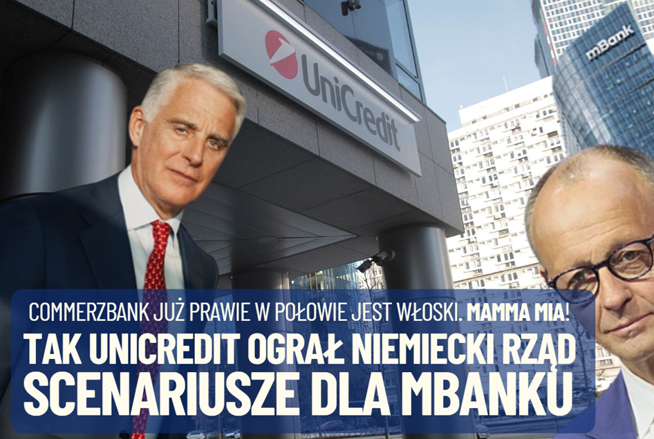 Włoski Unicredit sprytnie ograł niemiecki rząd i spróbuje przejąć kontrolę nad Commerzbankiem. Trzy scenariusze dla mBanku