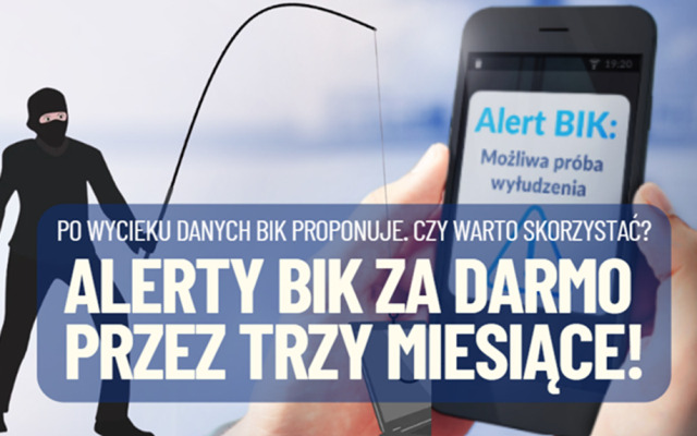 Ciekawa promocja do wykorzystania po gigantycznym wycieku danych. Alerty BIK za darmo przez trzy miesiące! Warto brać?