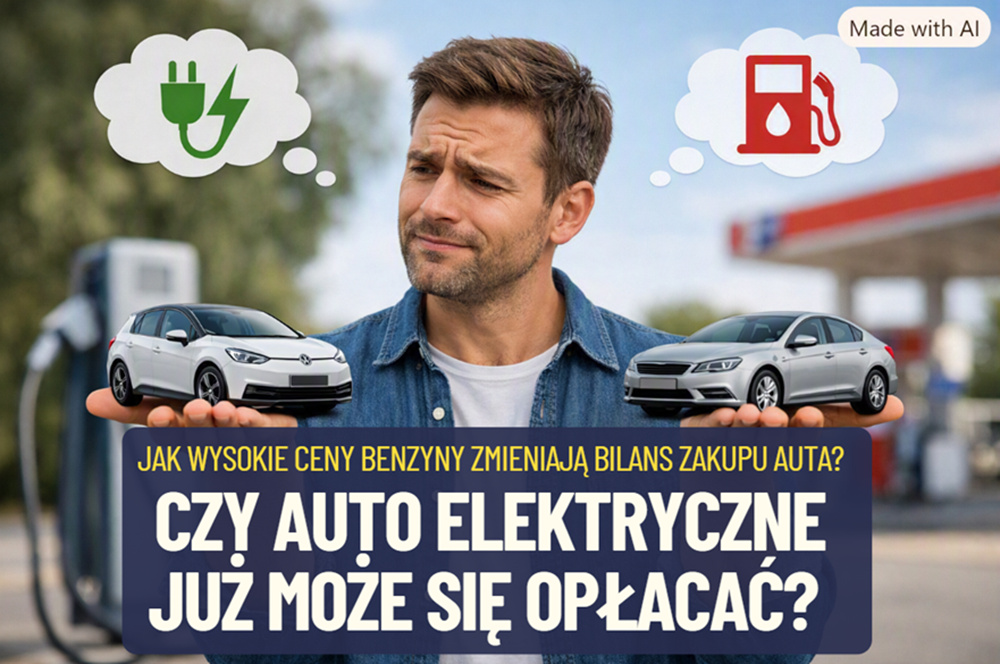Rząd zbija ceny benzyny. A drogie paliwo zmienia koszty posiadania samochodu. Szybciej zwróci się auto elektryczne. Ale czy wystarczająco szybciej?