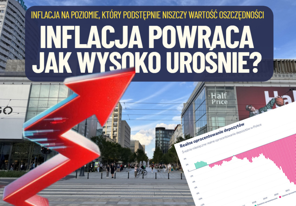 Inflacja powraca? Jest najwyższa od ponad roku, osiągając poziom, który podstępnie niszczy nasze pieniądze. Czy można się jakoś obronić?