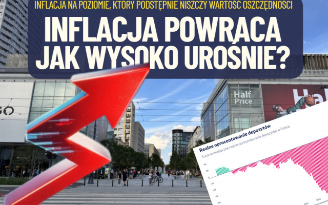 Inflacja powraca? Jest najwyższa od ponad roku, osiągając poziom, który podstępnie niszczy nasze pieniądze. Czy można się jakoś obronić?