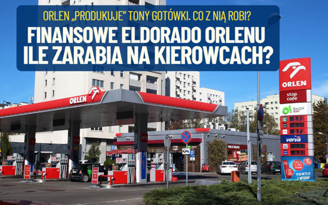 Trwa eldorado Orlenu. Koncern ogłosił, że w pół roku zarobił na czysto 15,9 mld zł. Jaka część tej góry pieniędzy to nasza, kierowców „krwawica”?
