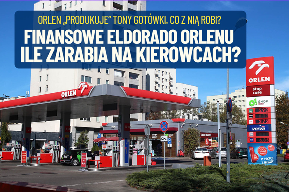 Trwa eldorado Orlenu. Koncern ogłosił, że w pół roku zarobił na czysto 15,9 mld zł. Jaka część tej góry pieniędzy to nasza, kierowców „krwawica”?