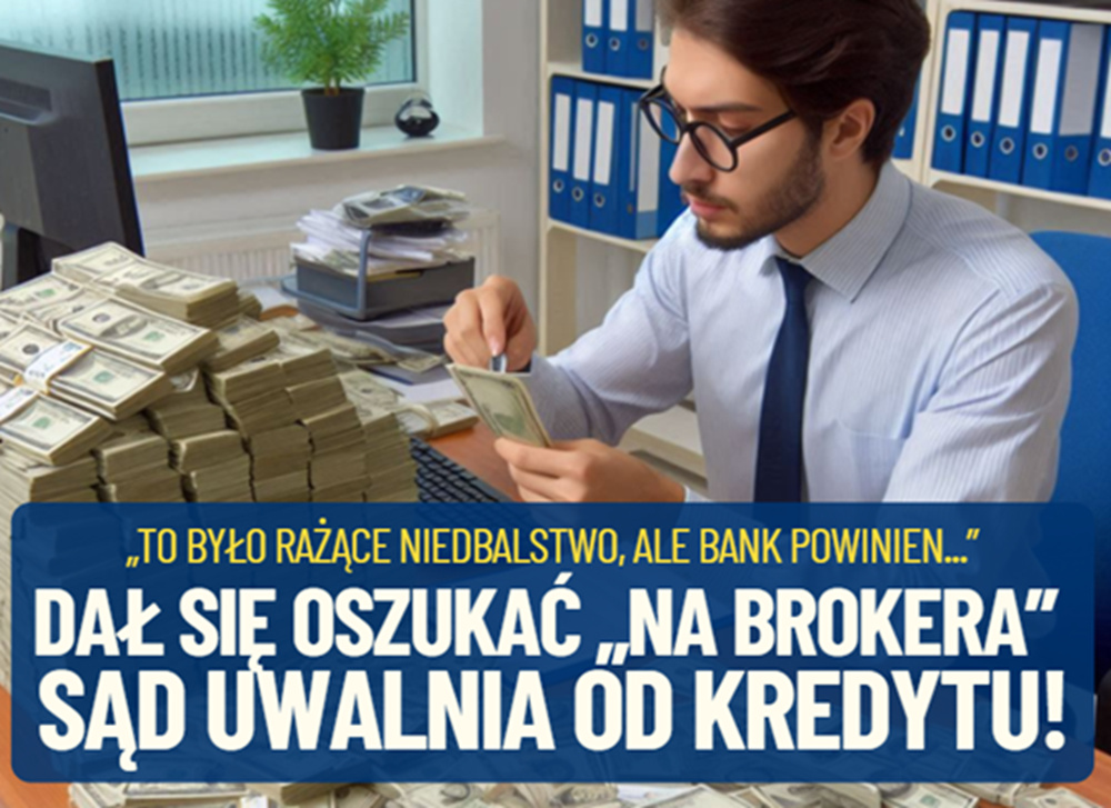 Złodzieje wyprowadzili pieniądze z konta klienta, biorąc kredyt online. Sąd: „to było rażące niedbalstwo, ale…”. Klient uwolniony od długu!