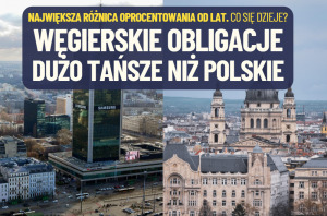 węgierskie obligacje tańsze niż polskie