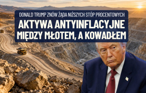 donald trump żąda niższych stóp