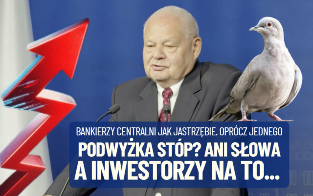 Adam Glapiński nie chce podnosić stóp procentowych. Inwestorzy podnoszą koszt pieniądza za niego. Za pożyczkę na 10-lat żądają już 6,3% rocznie