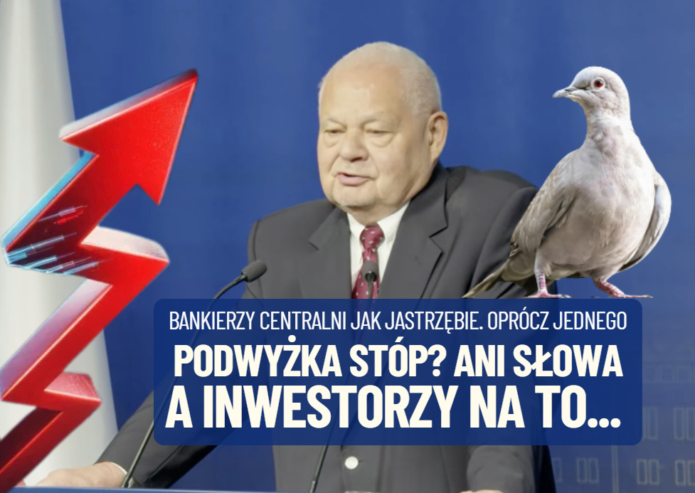 Adam Glapiński nie chce podnosić stóp procentowych. Inwestorzy podnoszą koszt pieniądza za niego. Za pożyczkę na 10-lat żądają już 6,3% rocznie