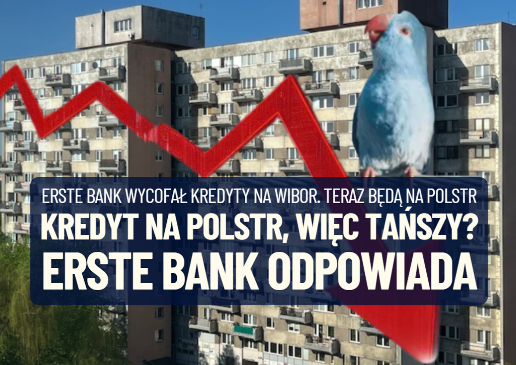 Kolejny bank wycofał z oferty kredyty o zmiennym oprocentowaniu oparte na WIBOR. Zamiast tego są kredyty na POLSTR. Ale czy są tańsze?