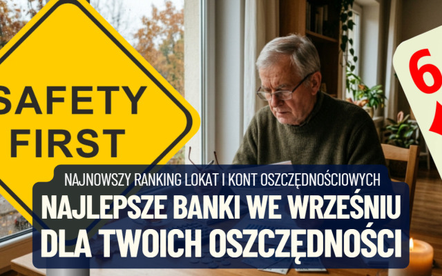 Które lokaty bankowe zapewnią ochronę przed inflacją? Oto pięć najlepszych banków we wrześniu dla naszych oszczędności