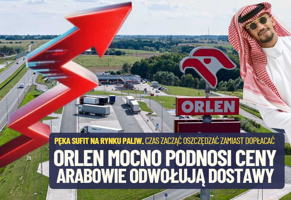 orlen mocno podniósł ceny w hurcie