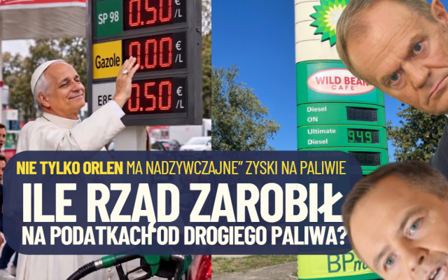 Na drogich paliwach zarabiają nie tylko koncerny paliwowe. Czy rząd mógłby oddać kierowcom to, co dodatkowo zarobił na… podatkach w cenach paliw?