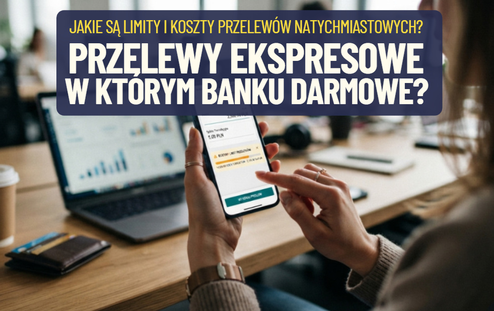 Gdy potrzebujesz natychmiast przelać pieniądze. Które banki oferują darmowe przelewy ekspresowe? Jakie są limity? I jak je… ominąć?