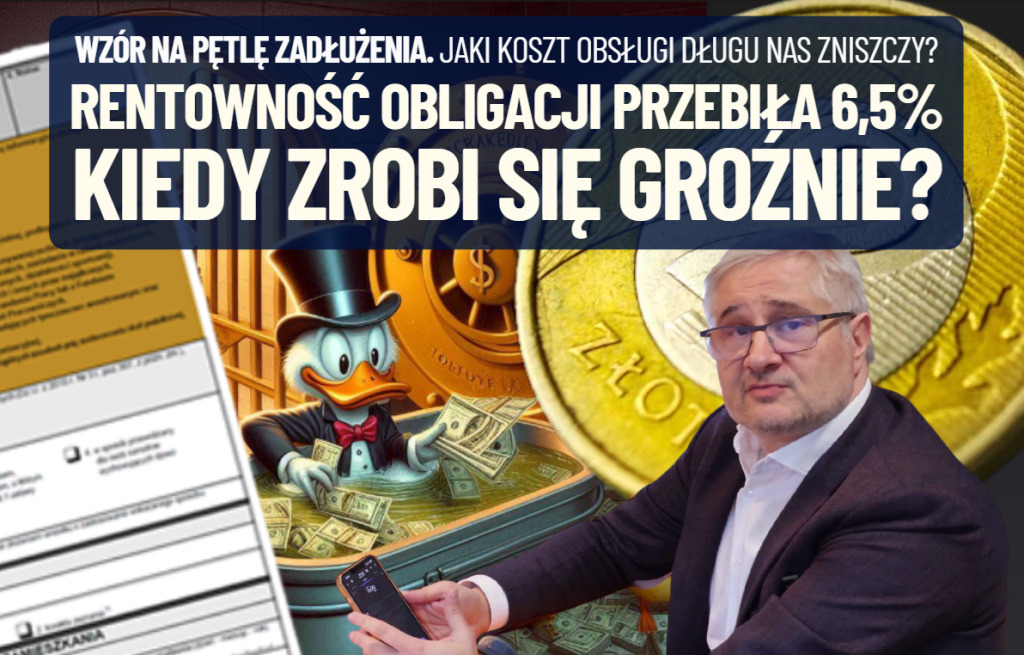 rentowność polskich obligacji przebiła 6,5%