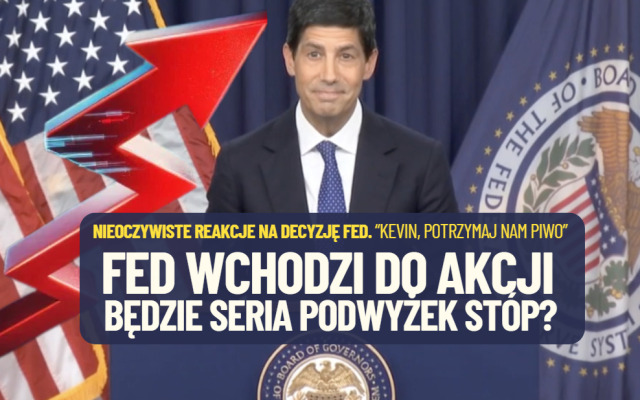„Efekt Warsha” działa? Pierwsza od trzech lat podwyżka stóp. I sugestia, że będzie więcej. Dlaczego nie wszyscy inwestorzy uwierzyli? Mamy problem?