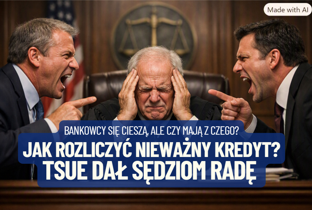 Banki się cieszą, ale… czy mają z czego? TSUE odpowiedział na pytanie czy bank i klient mogą rozliczyć się saldami po „unieważnieniu” umowy kredytowej