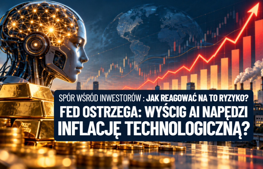Wyścig do sztucznej inteligencji napędzi „inflację technologiczną”? Fed ostrzega, a wśród inwestorów wielki spór: jak na to reagować?