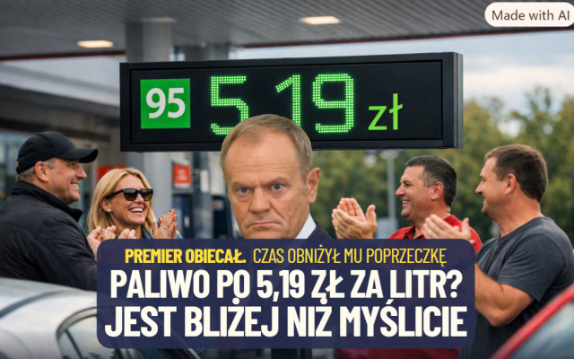 Ruszyła trzecia edycja programu „Ceny Paliwa Niżej”. A czy jest możliwe spełnienie obietnicy wyborczej premiera o paliwie za 5,19 zł? Jest bliżej, niż myślicie