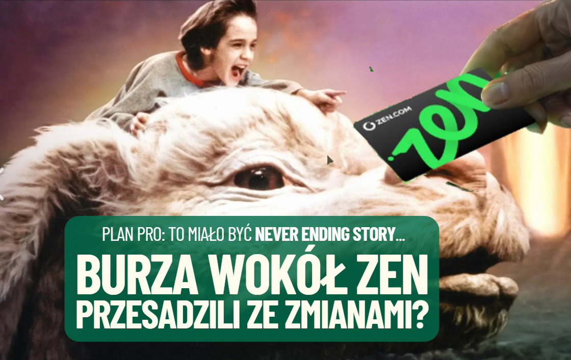 Burza wokół zmiany oferty płatnych planów w Zen. Czy można klientów przenosić automatycznie i co dla fintechu oznacza „na zawsze”?